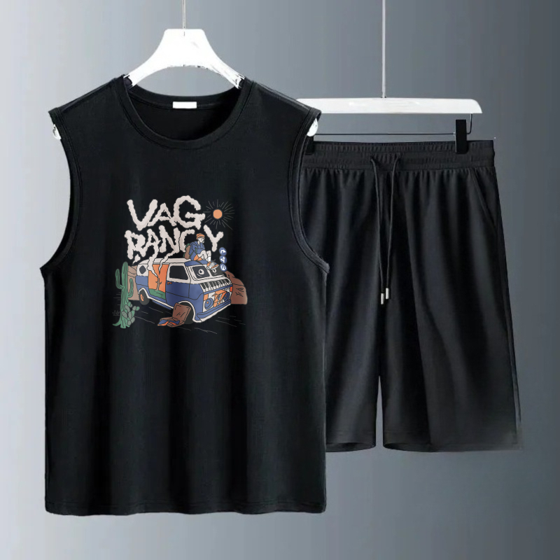 Men's Tank Top Sets 2026 Summe - Summer Clothing Tops ulasan dan harga