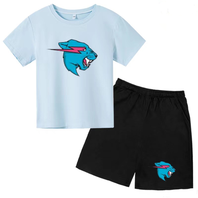 Kids Charming Animal Head Imag - Summer Clothing Images ulasan dan harga