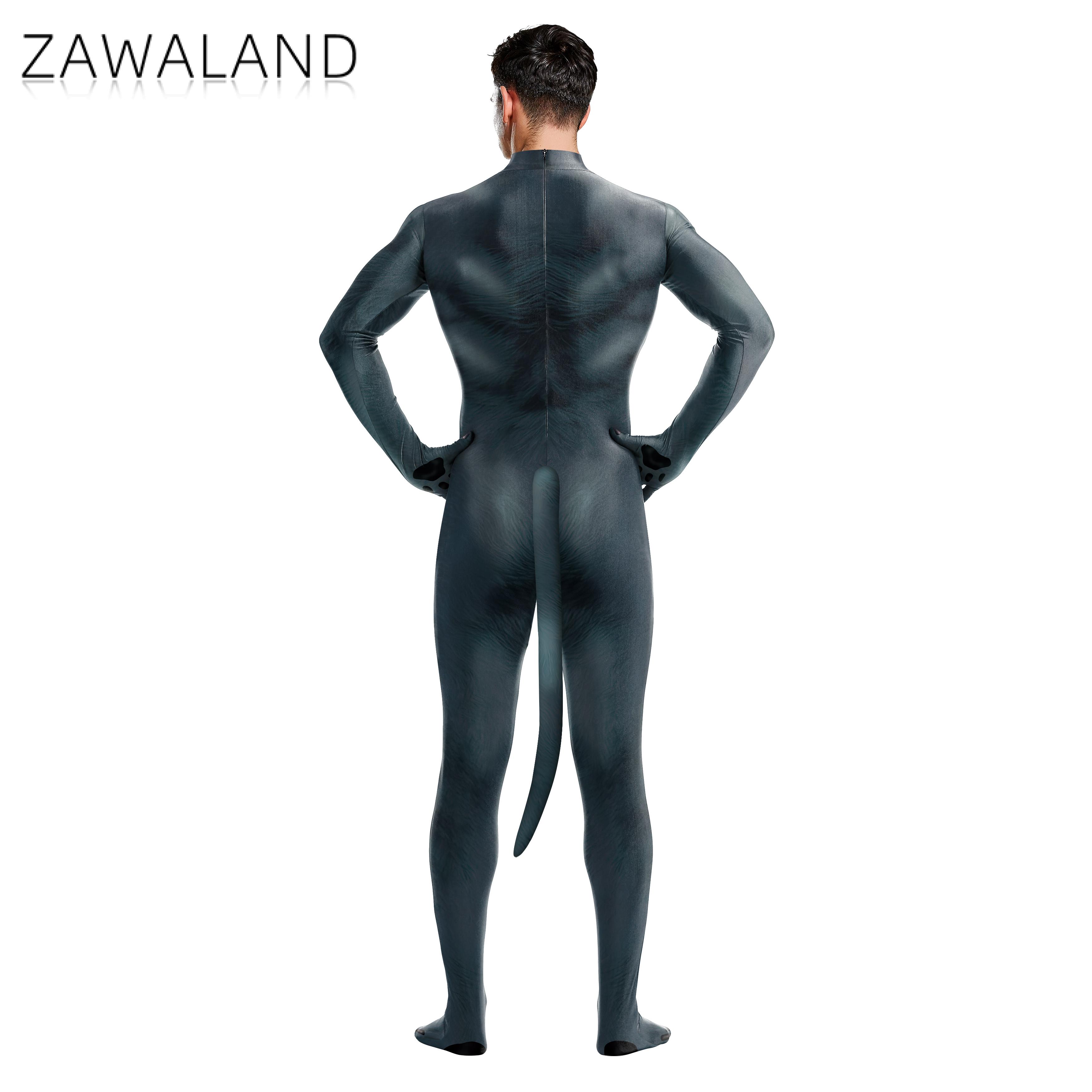 Zawaland Halloween Animal Cost - Summer Vacation Clothing Men ulasan dan harga