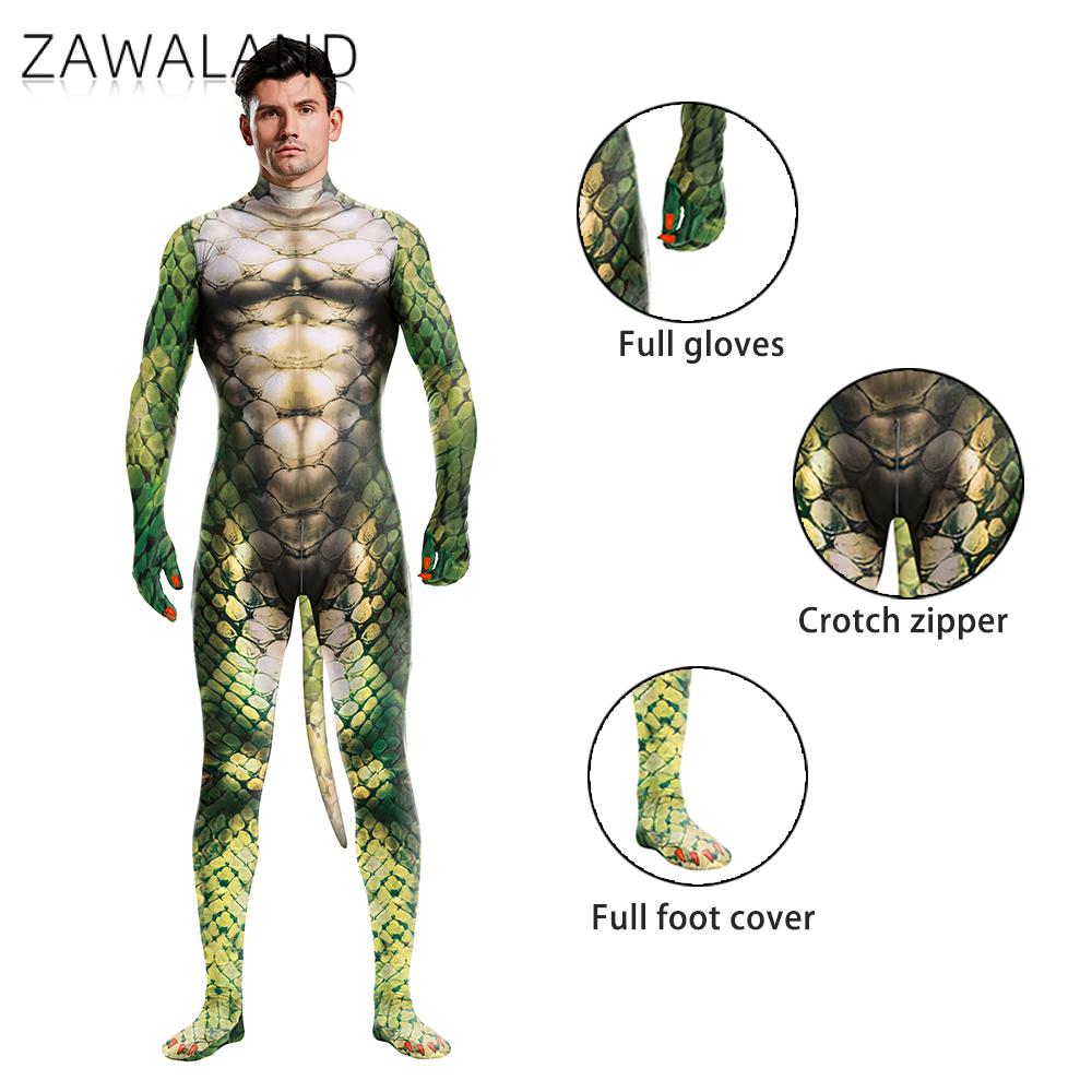 Zawaland Halloween Animal Cost - Summer Vacation Clothing Men ulasan dan harga
