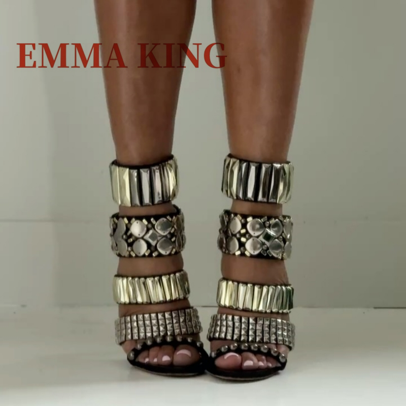 Black Embellished Ankle Strap  - Summer Clothing Petite ulasan dan harga