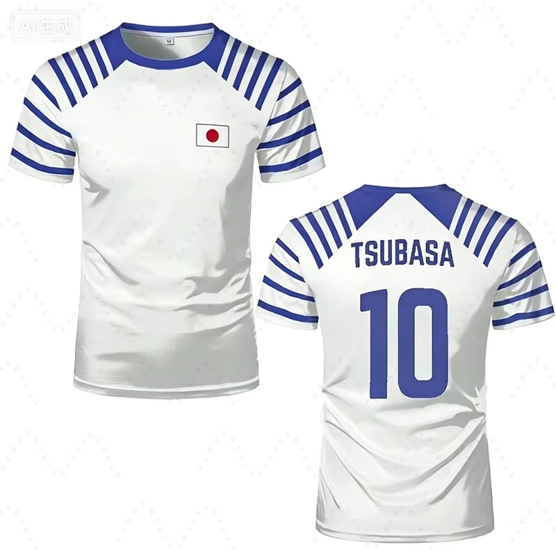 2026 Hot Captain Tsubasa Anime - Japanese Summer Clothing Men ulasan dan harga
