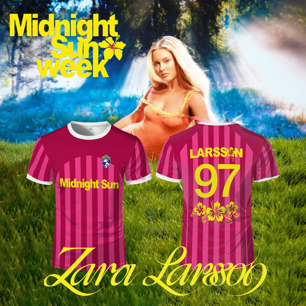 Zara Larsson Midnight Sun Pink - Zara Men'S Summer Clothing ulasan dan harga