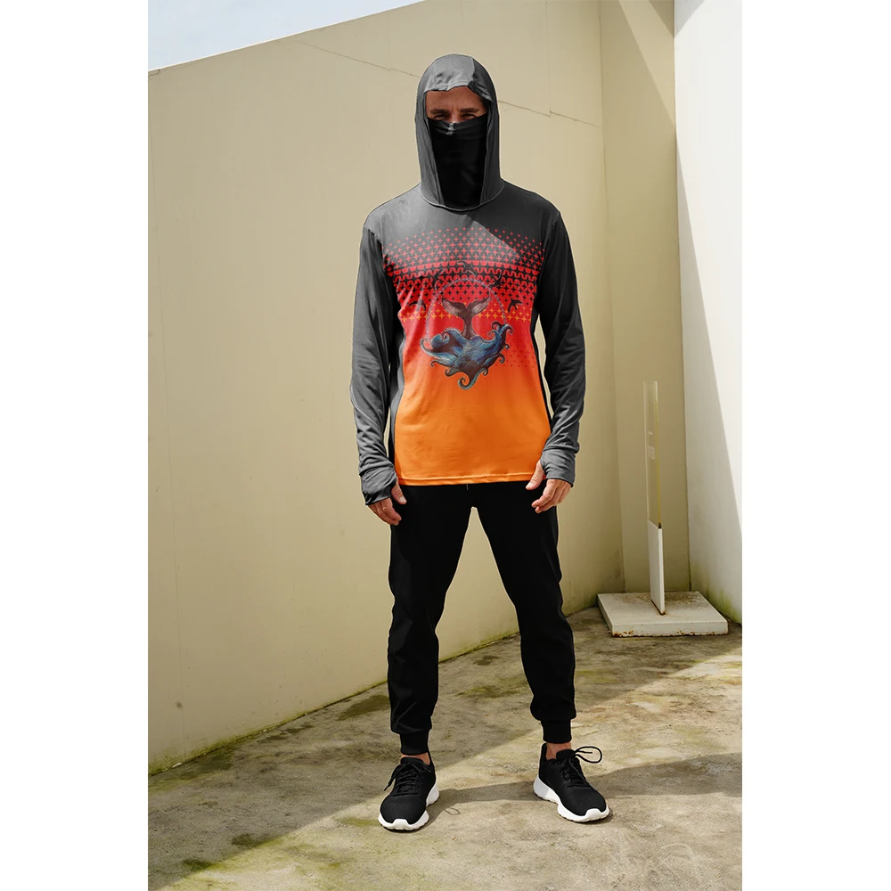 Fishing Shirts Men Sun Protect - Summer Clothing Tops ulasan dan harga