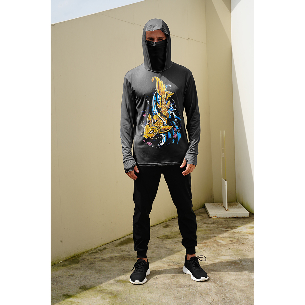 Fishing Shirts Men Sun Protect - Summer Clothing Tops ulasan dan harga