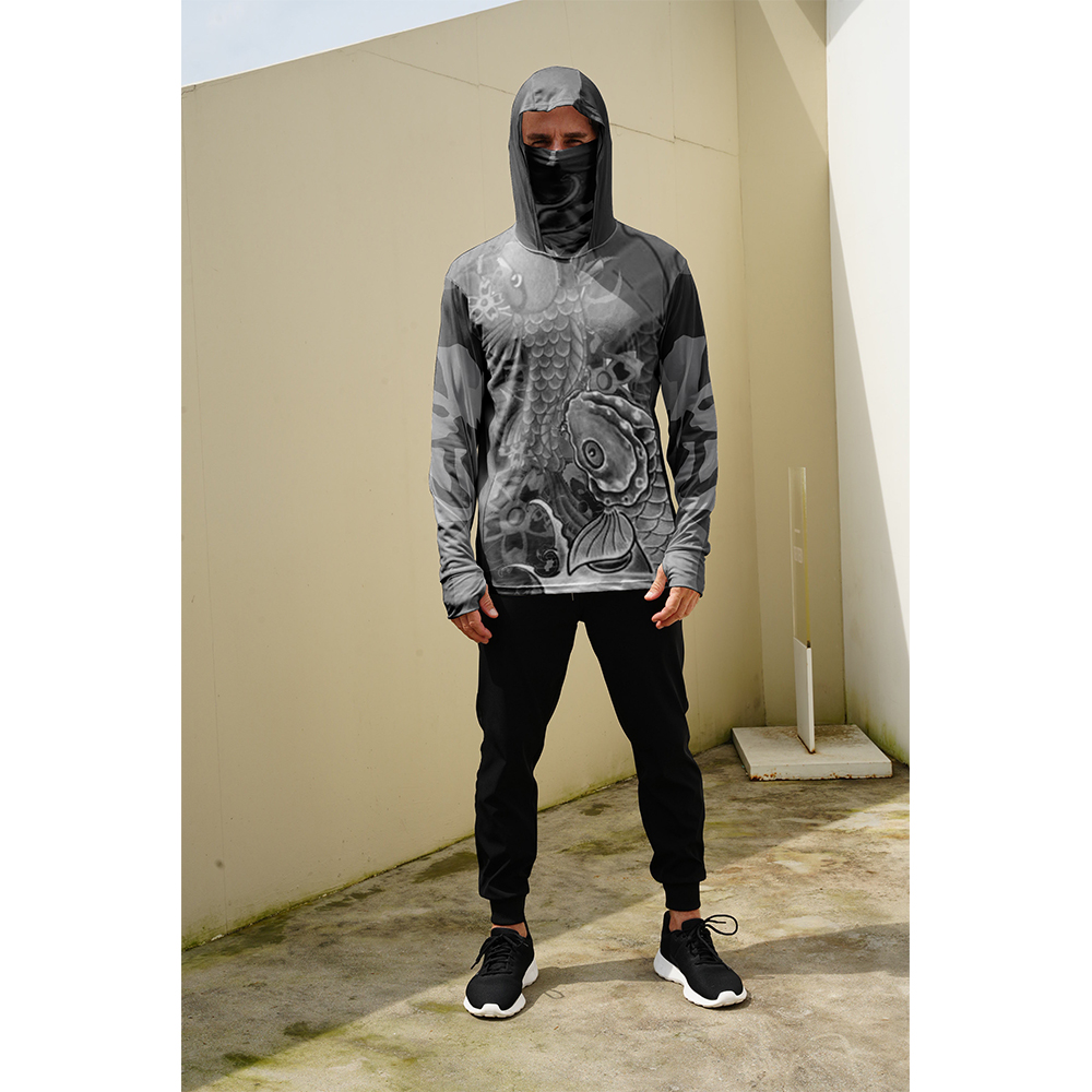Fishing Shirts Men Sun Protect - Summer Clothing Tops ulasan dan harga