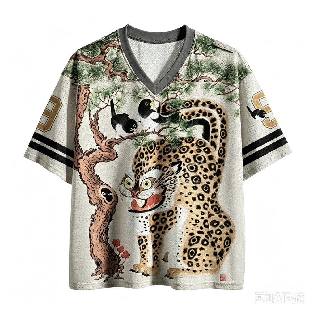 Japanese Leopard Pine Tree Bir - Japanese Summer Clothing Men ulasan dan harga
