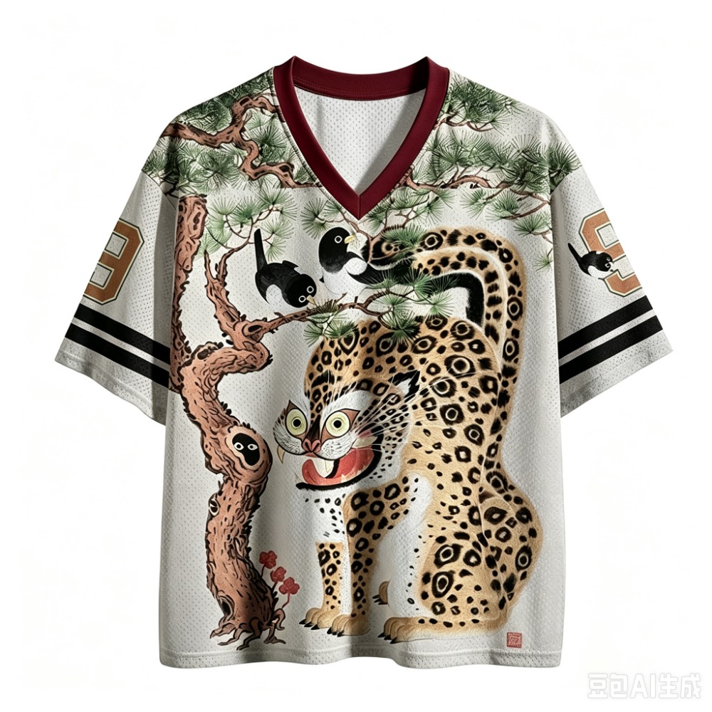 Japanese Leopard Pine Tree Bir - Japanese Summer Clothing Men ulasan dan harga