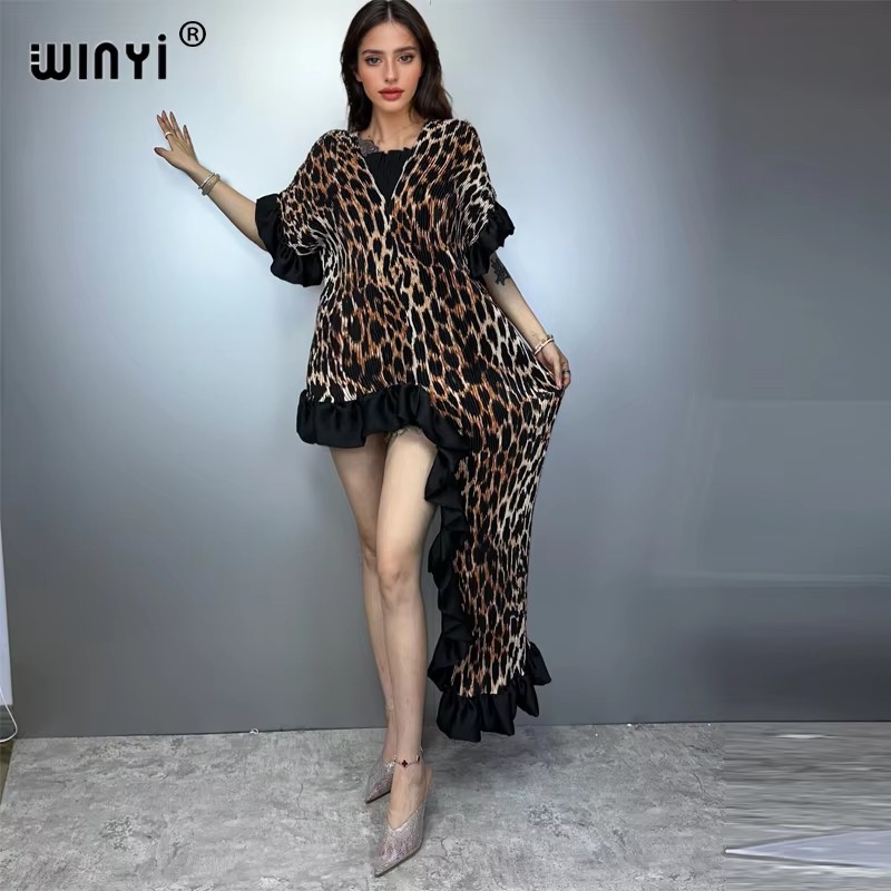 WINYI Women's Pleated Maxi Par - Summer Clothing H&M ulasan dan harga