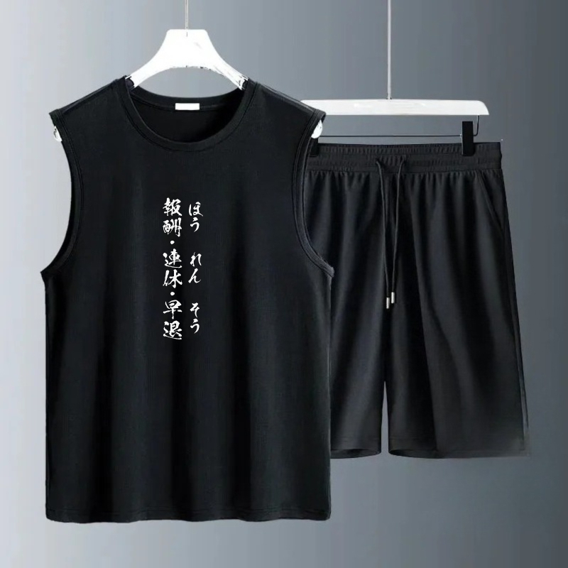 Men's Tank Top Sets 2026 Summe - Summer Clothing Tops ulasan dan harga