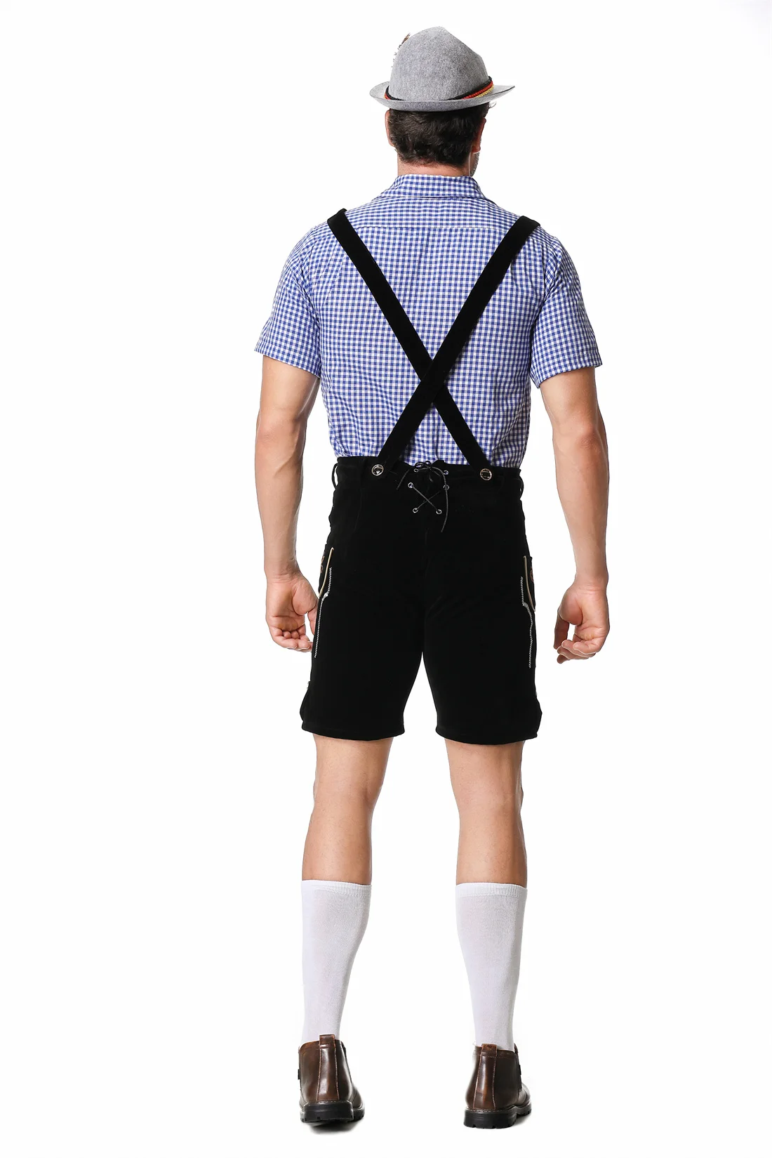 Male German Oktoberfest Lederh - Summer Vacation Clothing Men ulasan dan harga