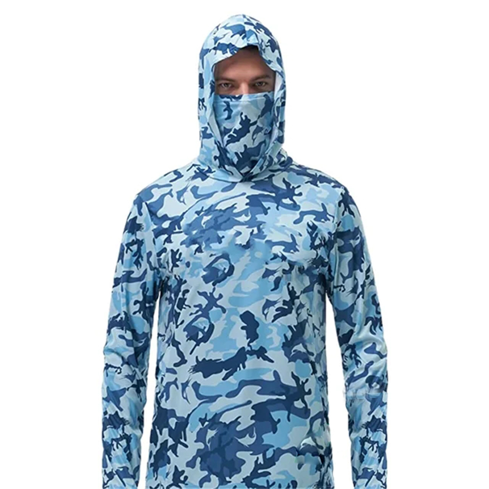 Summer Fishing Hoodies Men Jer - Summer Clothing Tops ulasan dan harga