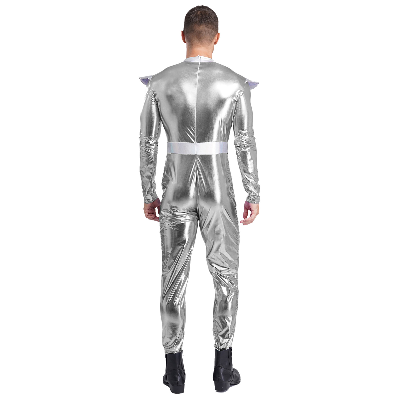 Silver Adults Alien Cosplay Co - Summer Vacation Clothing Men ulasan dan harga