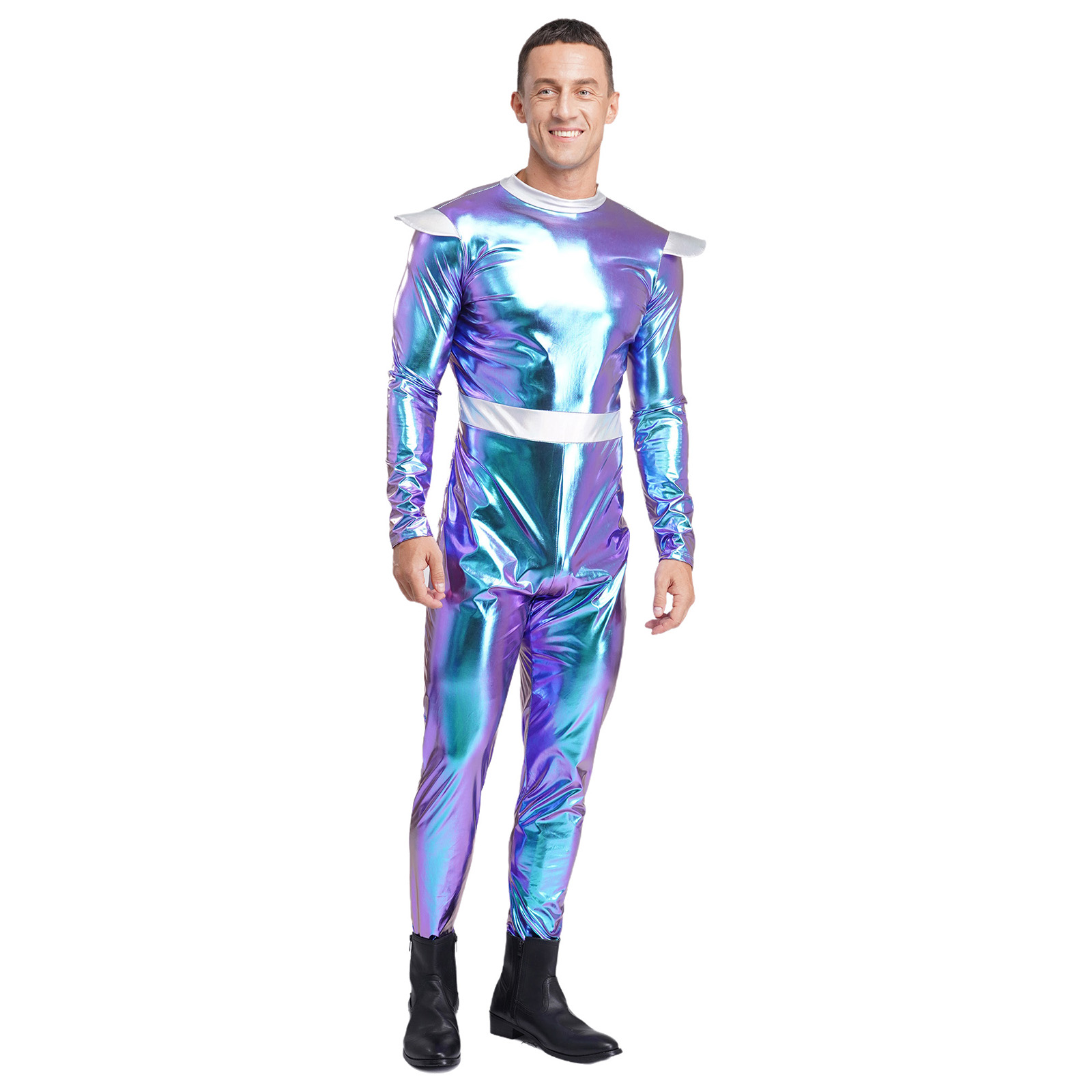Silver Adults Alien Cosplay Co - Summer Vacation Clothing Men ulasan dan harga