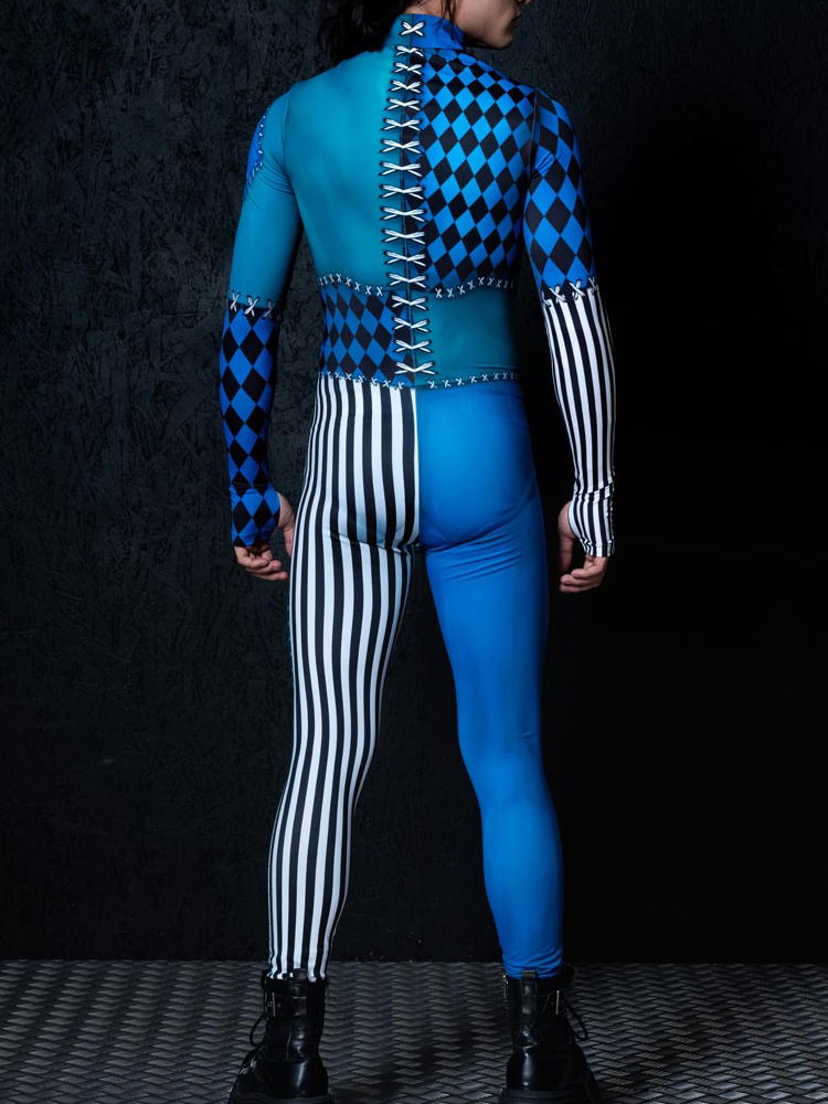 Clown Adult Robot Cosplay Jump - Summer Vacation Clothing Men ulasan dan harga