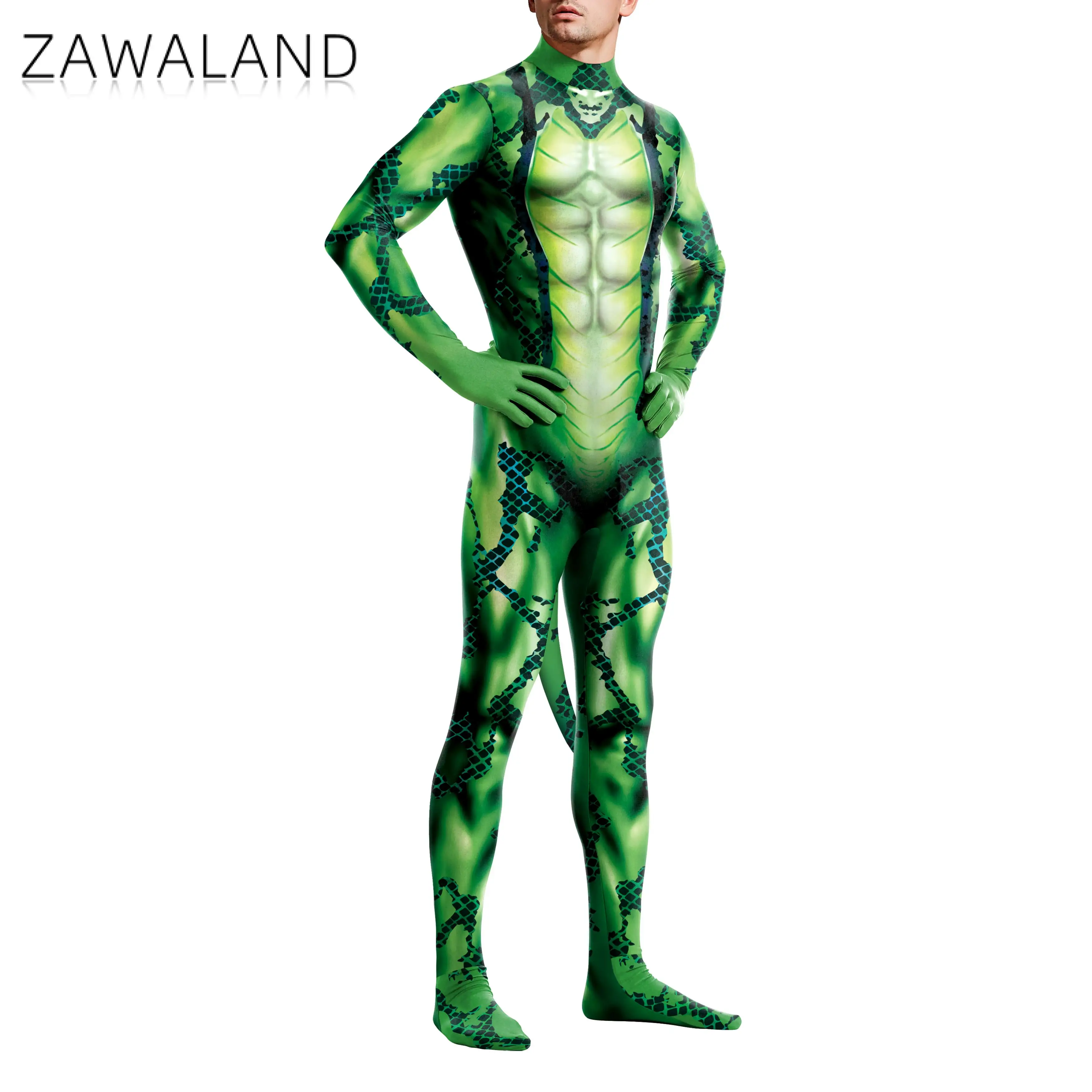 Zawaland Snake Dragon Men Cost - Summer Vacation Clothing Men ulasan dan harga
