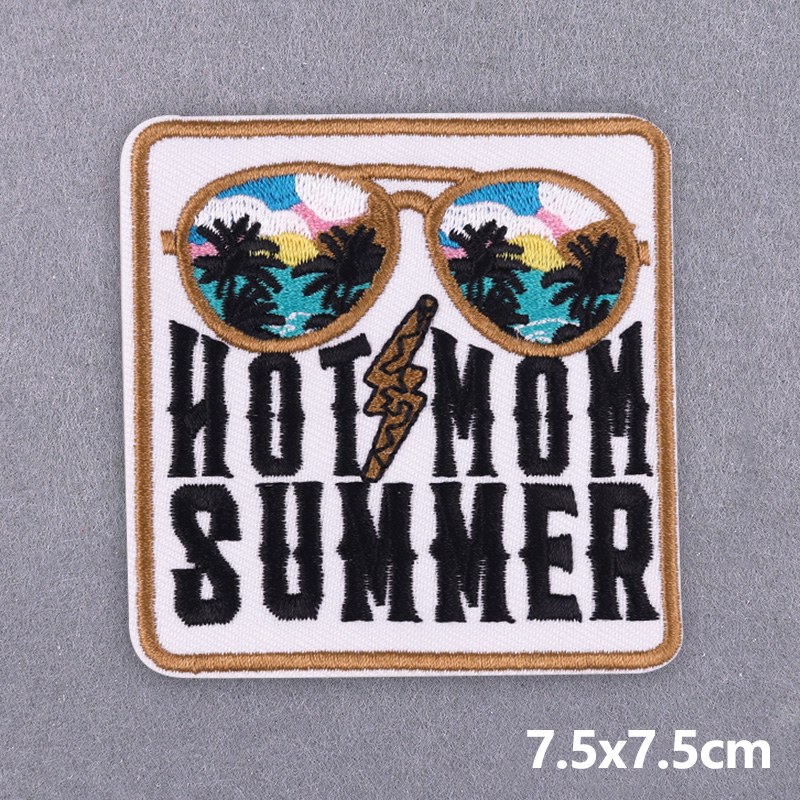 5PCS Play Ball Embroidered Pat - Summer Clothing Vibes ulasan dan harga