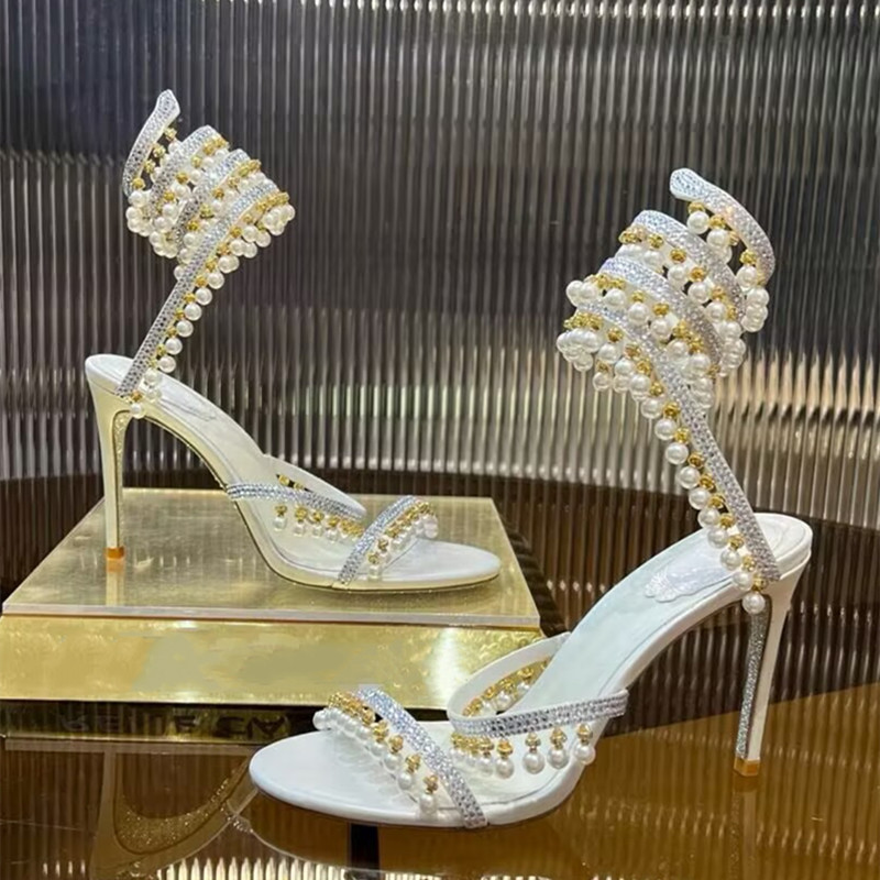 Luxury Rhinestones Pearls Tass - Summer Clothing Petite ulasan dan harga