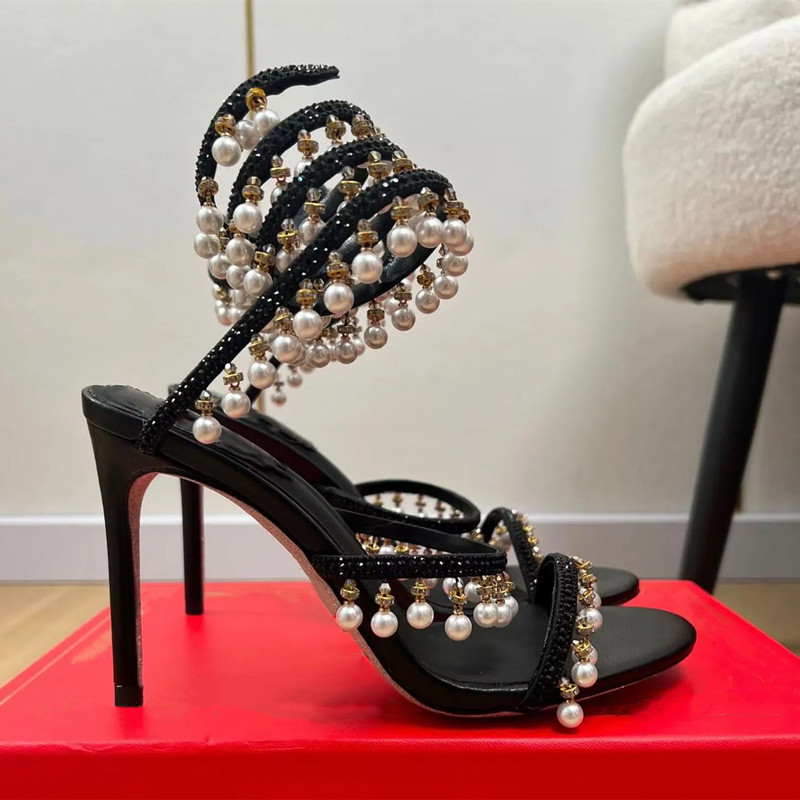 Luxury Rhinestones Pearls Tass - Summer Clothing Petite ulasan dan harga