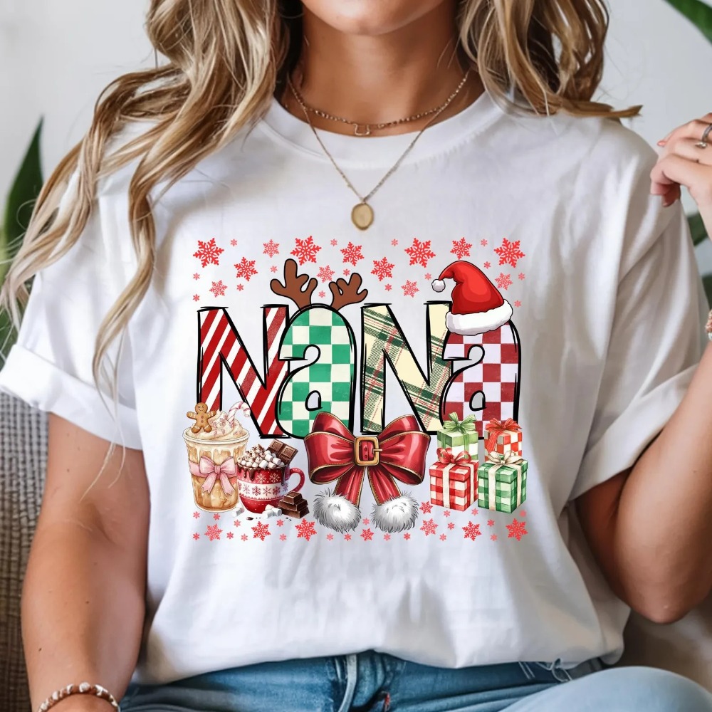 NANA Holiday Christmas T-Shirt - Summer Clothing Vibes ulasan dan harga