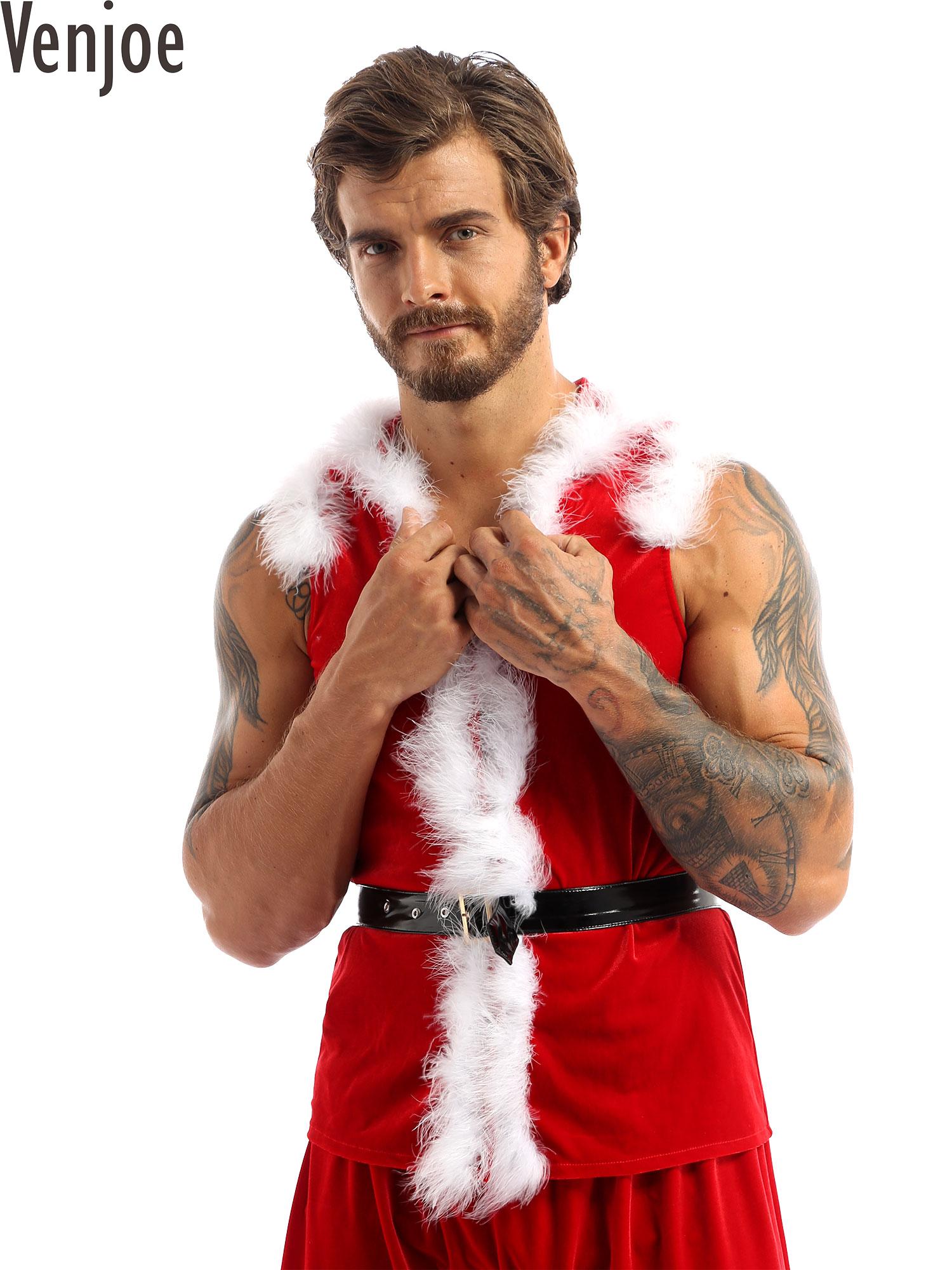 Men Christmas Dress Up Santa C - Summer Vacation Clothing Men ulasan dan harga