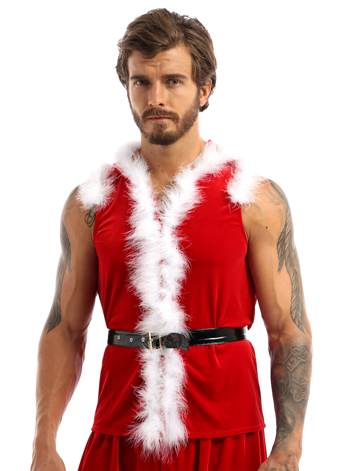 Men Christmas Dress Up Santa C - Summer Vacation Clothing Men ulasan dan harga