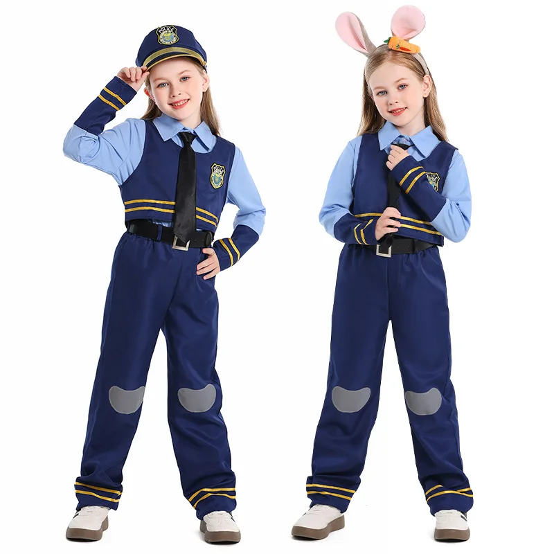 Girls Cosplay Judy Hopps Polic - Summer Vacation Clothing Men ulasan dan harga