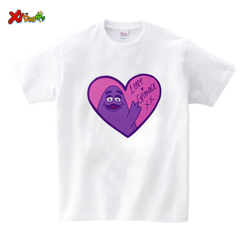 Party T Shirt GRIMACE Birthday - Summer Clothing Images ulasan dan harga