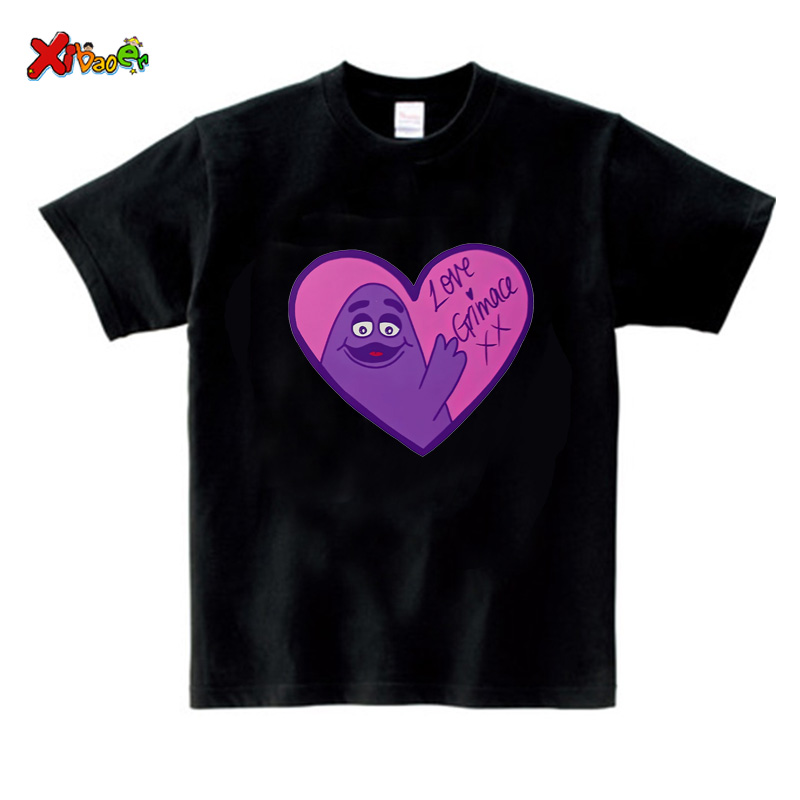 Party T Shirt GRIMACE Birthday - Summer Clothing Images ulasan dan harga
