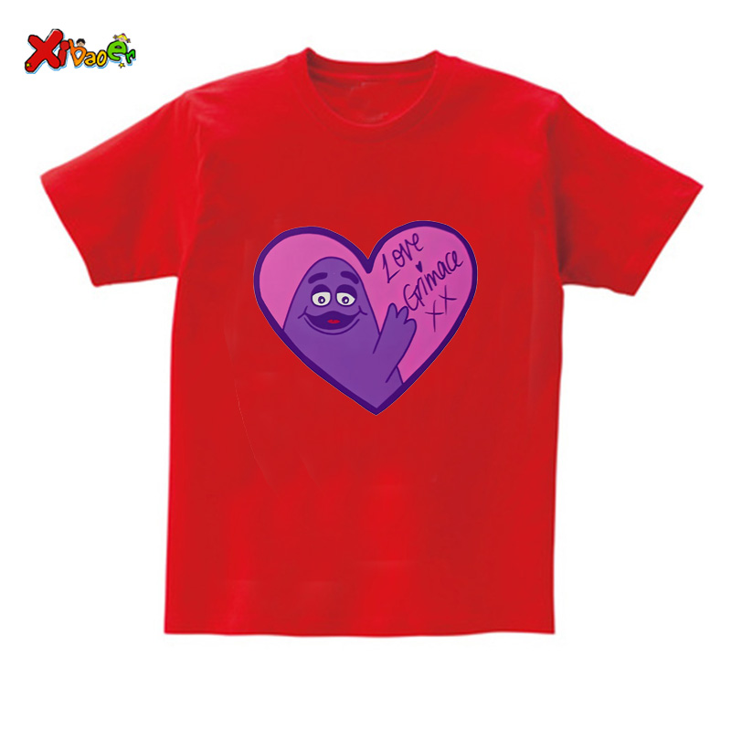 Party T Shirt GRIMACE Birthday - Summer Clothing Images ulasan dan harga