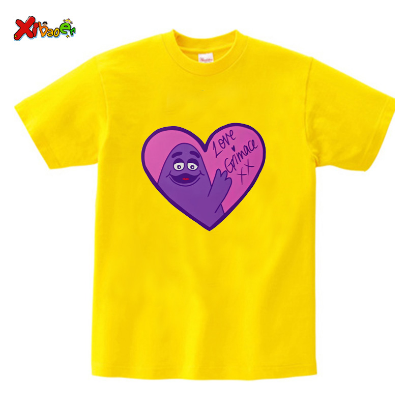 Party T Shirt GRIMACE Birthday - Summer Clothing Images ulasan dan harga