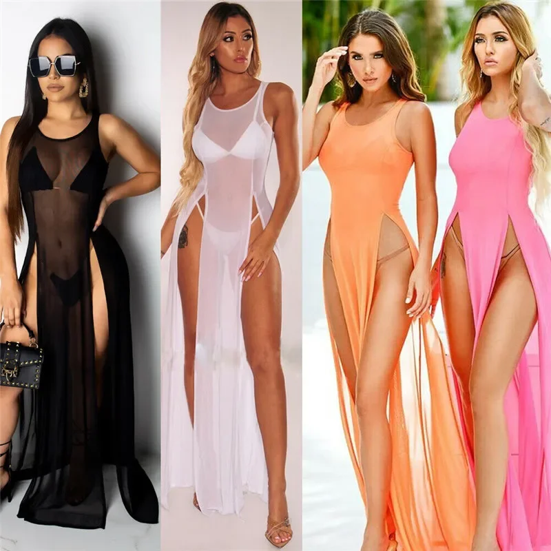 Summer Long Dress Women Sexy M - Summer Clothing H&M ulasan dan harga